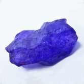 Natural Sapphire Huge Size Blue 100.20 Ct Loose Gemstone CERTIFIED Uncut Rough